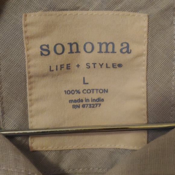 🌻Sonoma light blue long sleeve button down … - Picture 2 of 3